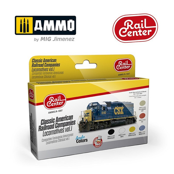 AMMO by Mig R-1201 - American Trains. All Weathering Products