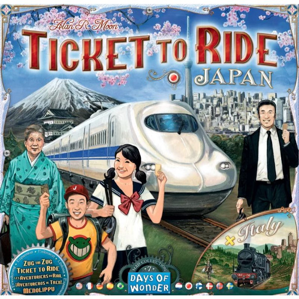 Days of Wonder DO7232 - Ticket to Ride: Japan & Italy - Map Collection 7