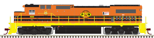 PRE-ORDER: Atlas 40005669 - GE DASH 8-40C w/ DCC and Sound Providence and Worcester (PW) 4050 - N Scale
