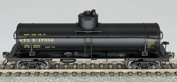 InterMountain 46315-08 - ACF Type 27 Riveted 8,000 Gallon Tank Car - Union Tank Car Union Tank Car Co (UTLX) 17334 - HO Scale