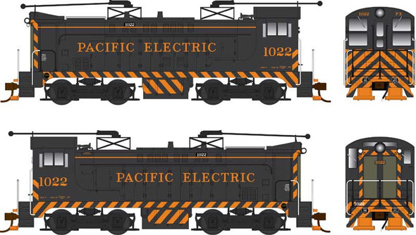 PRE-ORDER: Bowser 25504 - Baldwin VO-660 DC Silent Pacific Electric (PE) 1022 - HO Scale