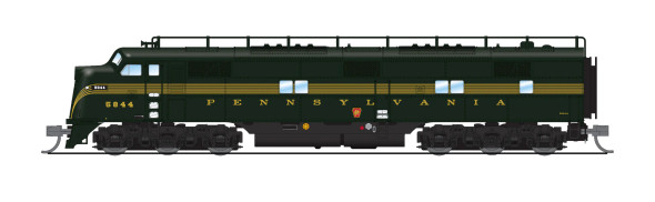 PRE-ORDER: Broadway Limited 8798 - EMD E7A DC Silent Pennsylvania (PRR) 5845A - N Scale
