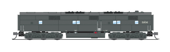 PRE-ORDER: Broadway Limited 8801 - EMD E7B DC Silent Southern Pacific (SP) 5917 - N Scale