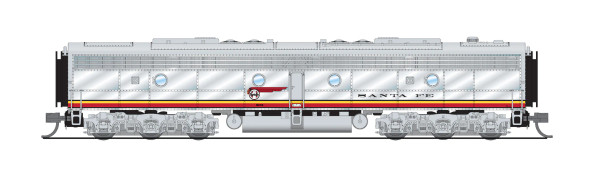 PRE-ORDER: Broadway Limited 8841 - EMD E8B DC Silent Atchison, Topeka and Santa Fe (ATSF) 84A - N Scale