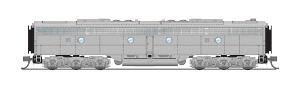 PRE-ORDER: Broadway Limited 8857 - EMD E8B DC Silent Undecorated  - N Scale