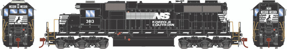 PRE-ORDER: Athearn 1433 - EMD SD38 DC Silent Norfolk Southern (NS) 3813 - HO Scale