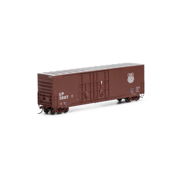 Athearn 88194 - 50' High Cube Double Plug Door Box Car Union Pacific (UP) 301117 - HO Scale