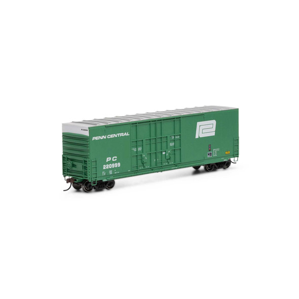 Athearn 88202 - 50' High Cube Double Plug Door Box Car Penn Central (PC) 220999 - HO Scale