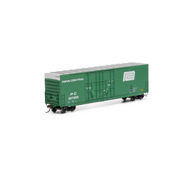Athearn 88203 - 50' High Cube Double Plug Door Box Car Penn Central (PC) 221000 - HO Scale