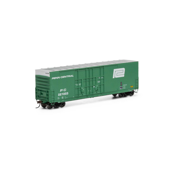 Athearn 88204 - 50' High Cube Double Plug Door Box Car Penn Central (PC) 221003 - HO Scale