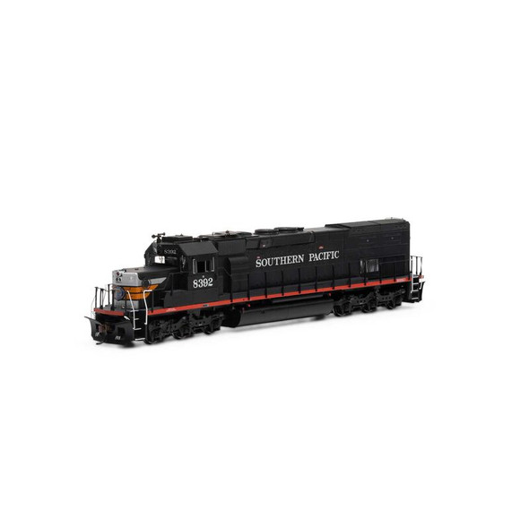 Athearn 73150 - EMD SD40T-2 w/ DCC and Sound Southern Pacific (SP) 8392 (Black Widow) - HO Scale