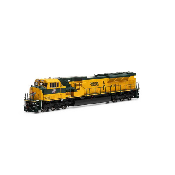 Athearn Genesis 28091 - EMD SD80MAC DC Silent Chicago & Northwestern (CNW) 8108 - HO Scale