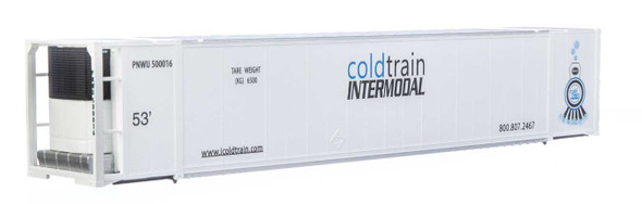 Walthers SceneMaster 949-8704 - 53' Reefer Container Cool Train Intermodal  - HO Scale