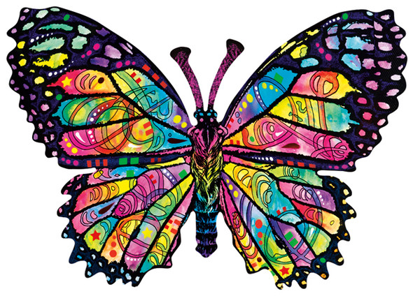 SunsOut 97260 - Stained Glass Butterfly  -