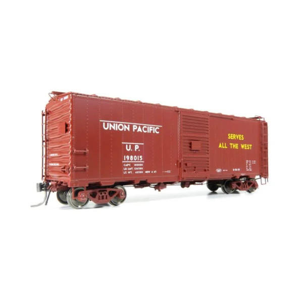 Rapido 154001-4 - 40' B-50-39 Boxcar: Union Pacific - Delivery Scheme 198015 - HO Scale