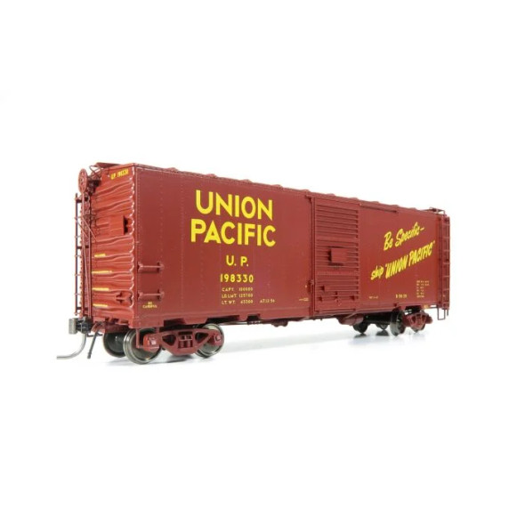 Rapido 154007-2 - 40' B-50-39 Boxcar: Union Pacific - 1956 Repaint 197682 - HO Scale