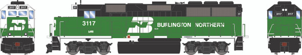 PRE-ORDER: Athearn 1506 - EMD GP50 DC Silent Burlington Northern (BN) 3117 - HO Scale