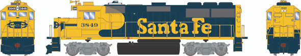 PRE-ORDER: Athearn 1522 - EMD GP50 w/ DCC and Sound Atchison, Topeka and Santa Fe (ATSF) 3849 - HO Scale