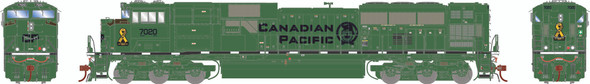 PRE-ORDER: Athearn Genesis 1157 - EMD SD70ACu w/ DCC and Sound Canadian Pacific (CP) 7020 - HO Scale
