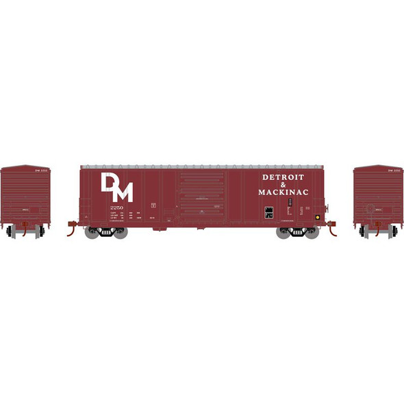 Athearn 15954 - 50' PS 5277 Boxcar Detroit & Mackinac (DM) 2250 - HO Scale