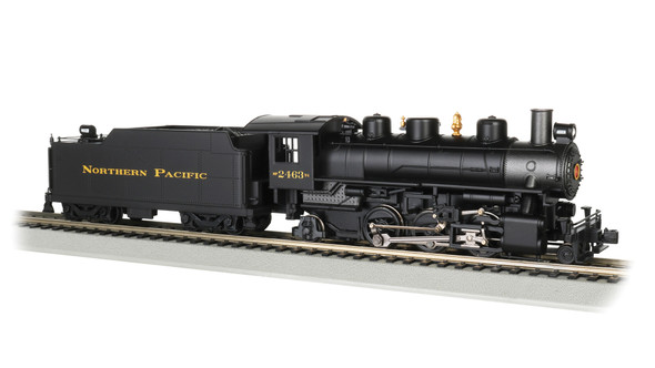 Bachmann 51532 - 2-6-2 Steam Switcher (DC Silent) Northern Pacific (NP) 2463 - HO Scale