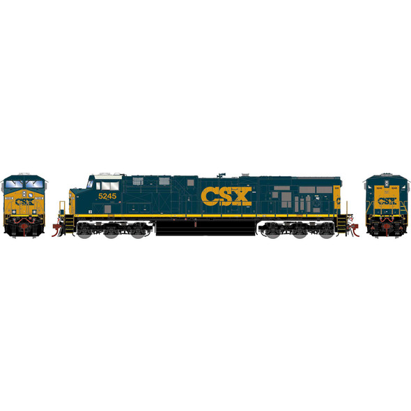 Athearn Genesis 83091 - GE ES44DC DC Silent CSX (CSXT) 5245 - HO Scale