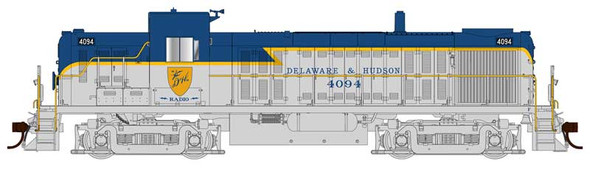 PRE-ORDER: Bowser 25526 - ALCo RS-3 w/ DCC and Sound Delaware & Hudson (D&H) 4125 - HO Scale