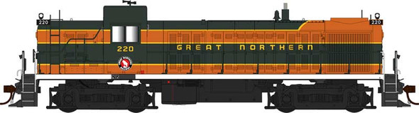 PRE-ORDER: Bowser 25531 - ALCo RS-3 DC Silent Great Northern (GN) 220 - HO Scale