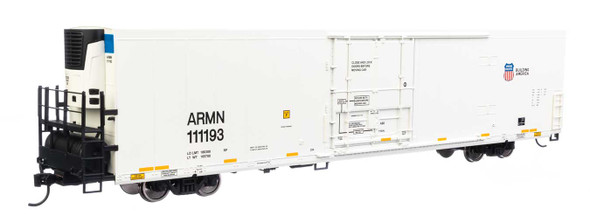 Walthers Mainline 910-4109 - 72' Modern Refrigerator Boxcar Union Pacific (ARMN) 111193 (low reporting mark) - HO Scale