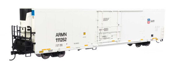 Walthers Mainline 910-4111 - 72' Modern Refrigerator Boxcar Union Pacific (ARMN) 111252 (low reporting mark) - HO Scale