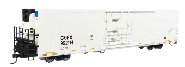 Walthers Mainline 910-4119 - 72' Modern Refrigerator Boxcar Cedar Grove Logistics, LLC (CGFX) 992114 - HO Scale