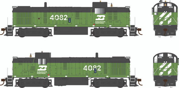 Bowser 25185 - ALCo RS-3 Ph III DC Silent Burlington Northern (BN) 4081 - HO Scale