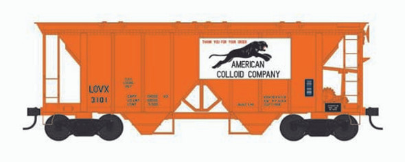 Bowser 43242 - 70 Ton Covered Hopper American Colloid Company (LOVX) 3103 - HO Scale