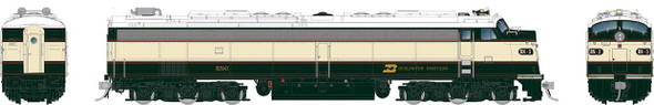 PRE-ORDER: Rapido 28314 - EMD E8A w/HEP DC Silent Burlington Northern (BN) 9925 - HO Scale