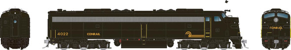 PRE-ORDER: Rapido 28809 - EMD E8A w/HEP w/ DCC and Sound Conrail (CR) 4022 - HO Scale