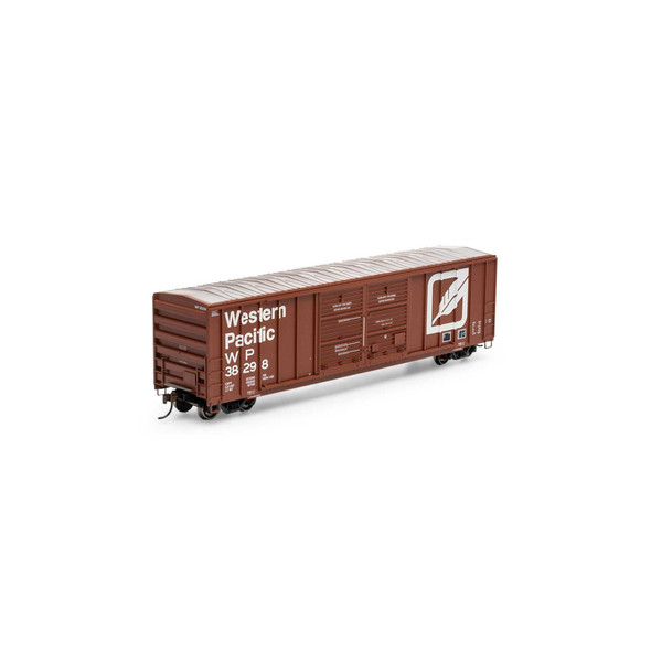 Athearn 15881 - 50' FMC 5077 Center Door Boxcar Western Pacific (WP) 38298 - HO Scale