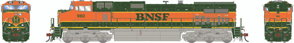 PRE-ORDER: Athearn Genesis 1219 - GE Dash 9-44CW w/ DCC and Sound BNSF Heritage 1: 960 - HO Scale