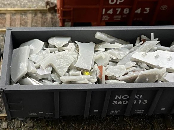 MACRail 849 - "Macscrap" 3D Resin Load Material  - HO Scale