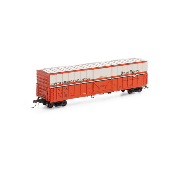 Athearn 18436 - N.A.C.C. 50' Box Car Dresser Magcobar (NIRX) 42977 - HO Scale