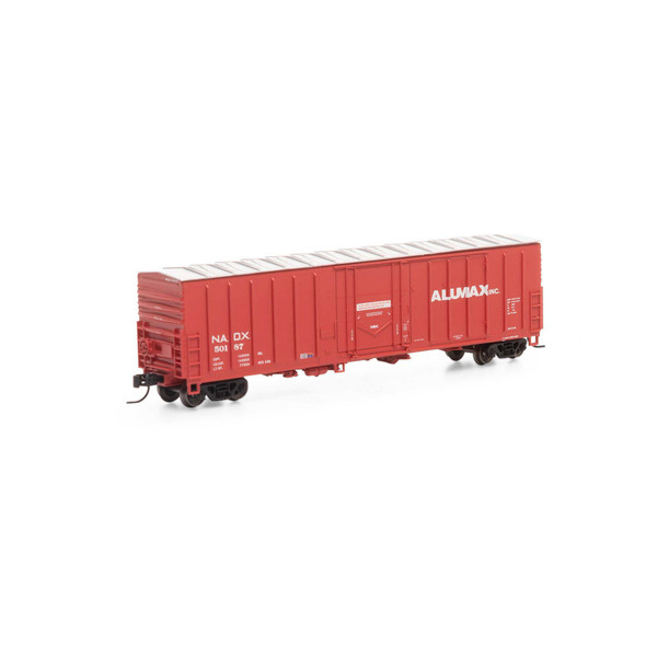 Athearn 3865 - N.A.C.C. 50' Box Car Alumax (NADX) 50187 - N Scale