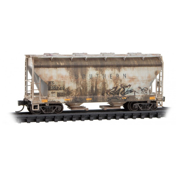 Micro-Trains Line 09244540 - 2-Bay Covered Hopper - Car #9 NS Family Tree Series Norfolk Southern (NS) 235249 - N Scale