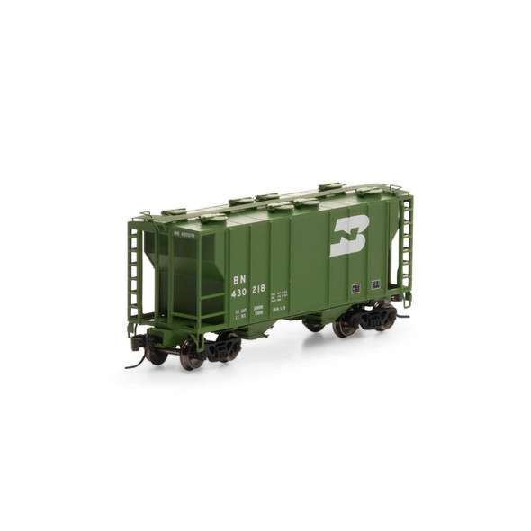 Athearn 17240 - PS-2 2600 Covered Hopper Burlington Northern (BN) 430218 - N Scale