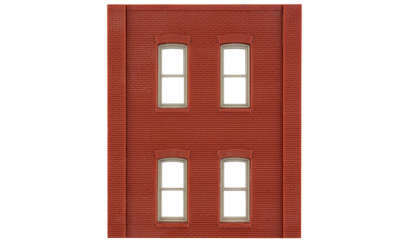 Design Preservation Models (DPM) 30138 - Modular Building System - Two-Story Rectangular 4-Window  - HO Scale Kit