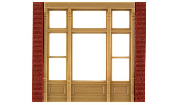 Design Preservation Models (DPM) 30142 - Modular Building System - Street Level Victorian Window  - HO Scale Kit