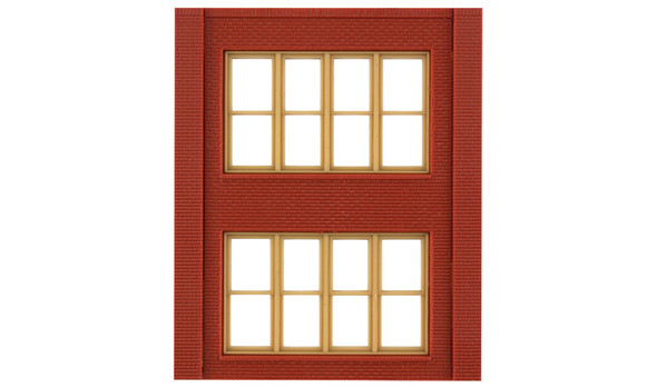 Design Preservation Models (DPM) 30144 - Modular Building System - Two-Story Victorian Window  - HO Scale Kit