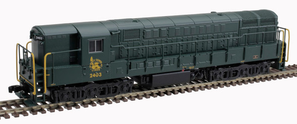 Atlas 40005388 - FM H24-66 "Train Master" DC Silent Central of New Jersey (CNJ) 2407 - N Scale