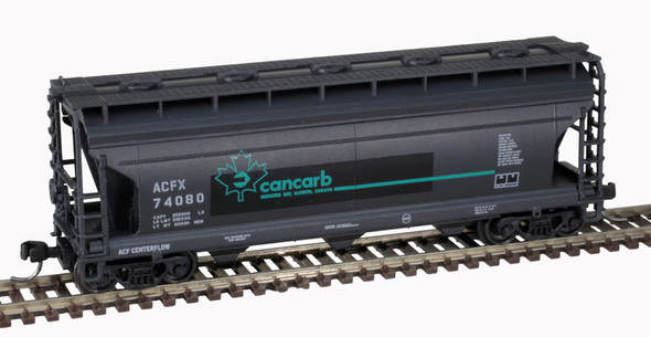 Atlas 50006109 - ACF® 3560 Covered Hopper American Car & Foundry (ACFX) Cancarb #74080 - N Scale