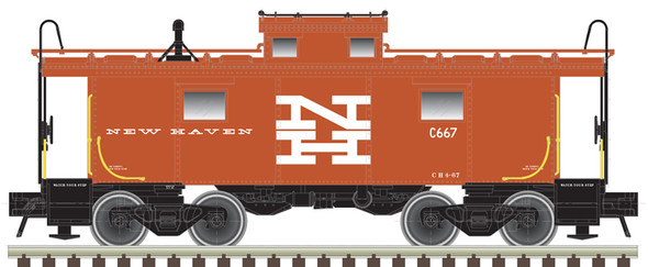 Atlas 50006321 - NE-6 Caboose New Haven (NH) 667 - N Scale