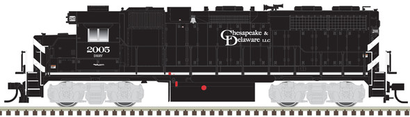 Atlas 10004053 - EMD GP38 DC Silent Chesapeake & Delaware (DRRV) 2006 - HO Scale