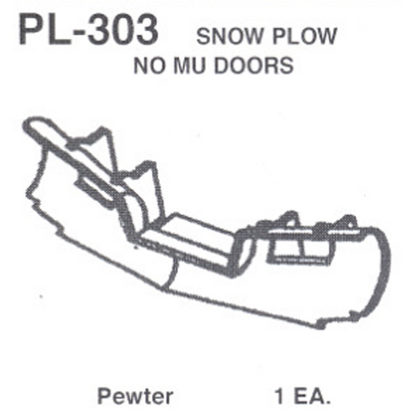 Details West HO #110 Snow Plows 